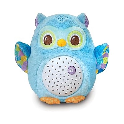 Proyector de peluche Búho estrellitas