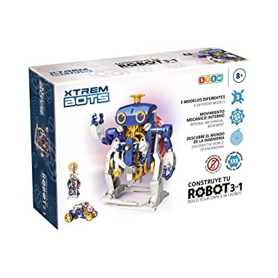 CONSTRUYE TU ROBOT 3 EN 1