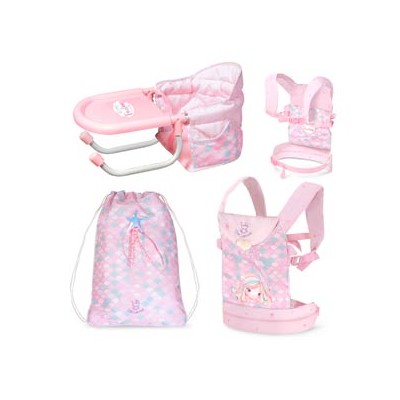 Set de viaje portabebé+trona portátil sobremesa Oc