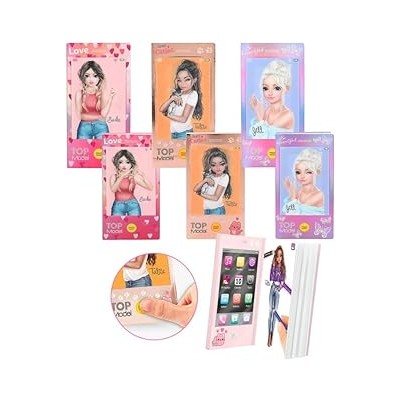 TOPModel mini libro de colorear con música