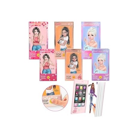 TOPModel mini libro de colorear con música