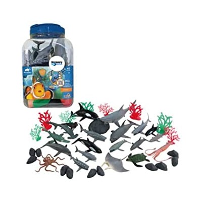 SET DE 40 PIEZAS ANIMALES DEL OCEANO
