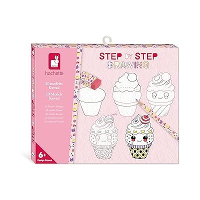 STEP BY STEP DRAWING - 20 MODELOS KAWAII
