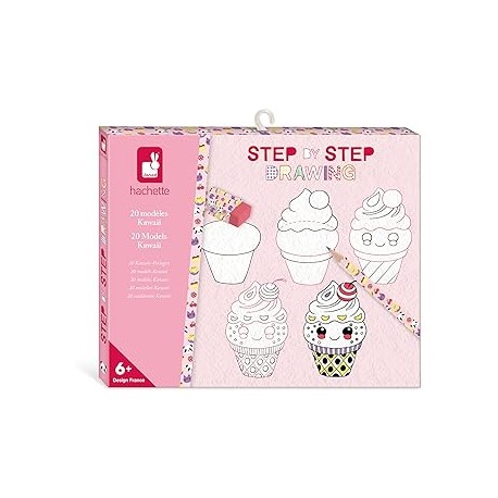 STEP BY STEP DRAWING - 20 MODELOS KAWAII
