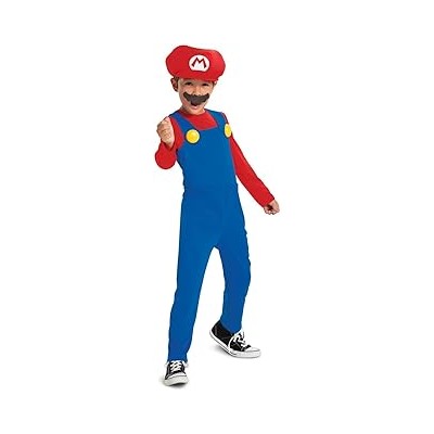 Disfraz Nintendo Super Mario Lujo Talla 3-4 Años