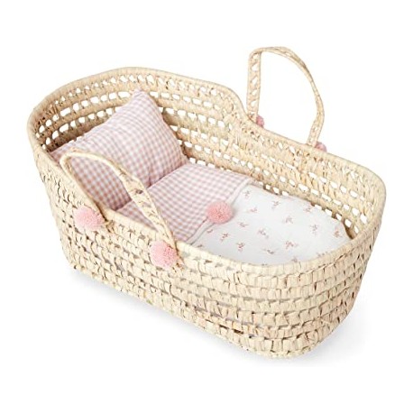 CAPAZO DE PALMA DE FLORES Y VICHY