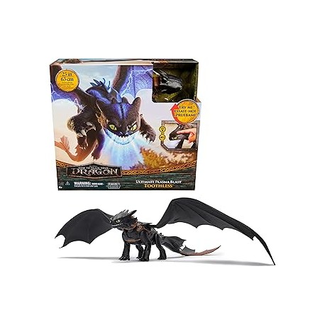 Dragón Toothless Electrónico de Lujo