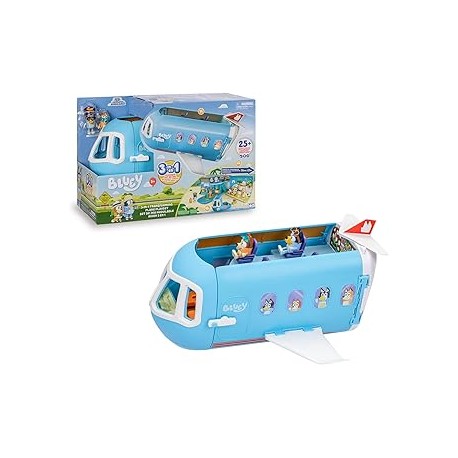 Bluey - Avión 3 en 1
