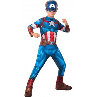 DISFRAZ CAPITAN AMERICA INF 5-6