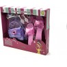 SET DE ACCESORIOS PARA PRINCESAS CON BOLSO Y