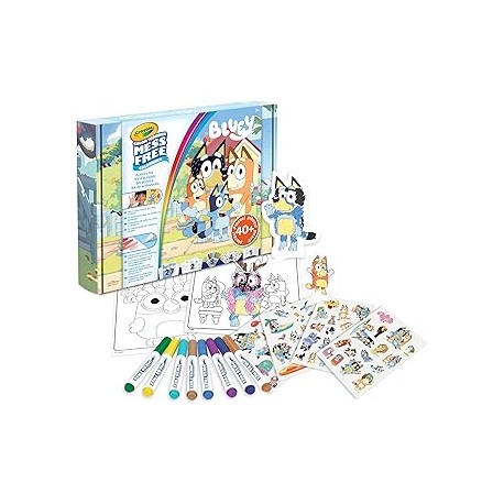 Colorea sin Manchas Color Wonder Super Set Bluey