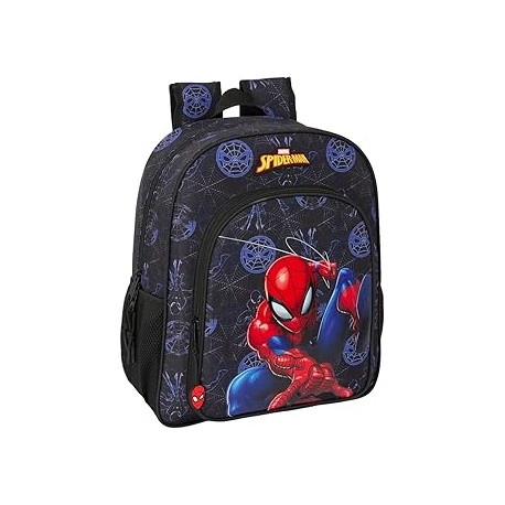 MOCHILA JUNIOR ADAPT.CARRO SPIDER-MAN "ATTACK"