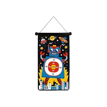 JUEGO DE DARDOS MAGNÉTICOS "ROBOTS"
