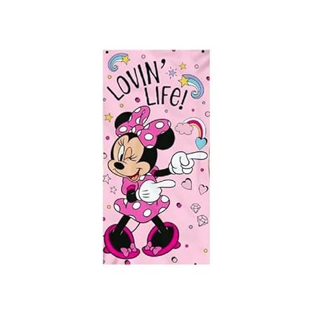 TOALLA PLAYA MICRO MINIE MOUSE T3