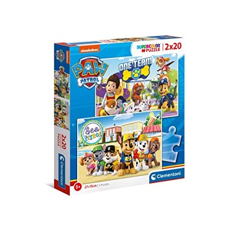 PUZZLE 2X20 PAW PATROL