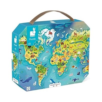 PUZLE DEL MUNDO - 100 PZAS