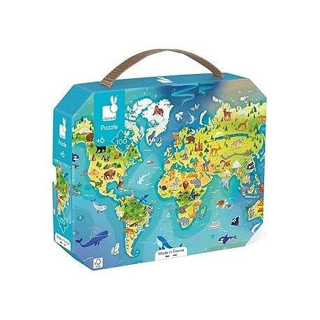 PUZLE DEL MUNDO - 100 PZAS