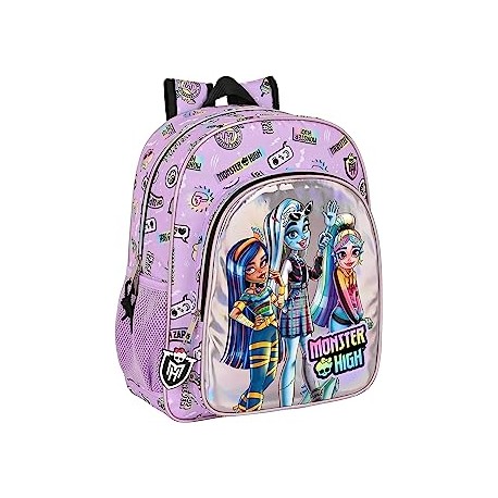 Mochila Junior Adaptable A Carro Monster High "Bes