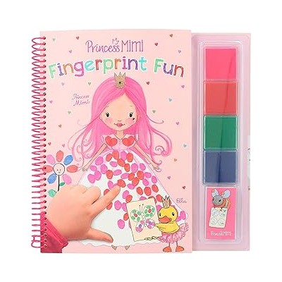 Princess Mimi pinta con los dedos