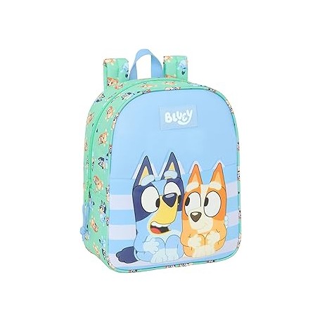 MOCHILA GUARDERIA ADAPT.CARRO BLUEY "SISTERS"