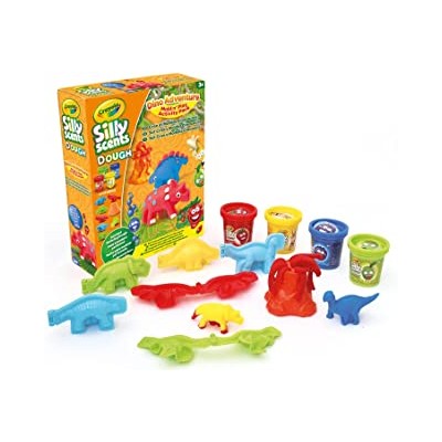 LOS OLOROSOS - PASTA DE MODELAR PERFUMADA SET DINO