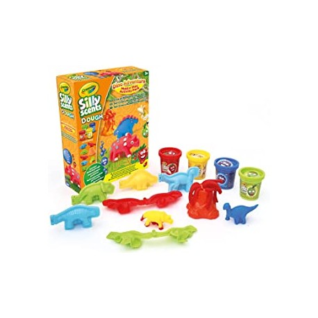 LOS OLOROSOS - PASTA DE MODELAR PERFUMADA SET DINO