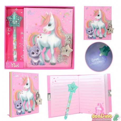 Ylvi diario con bolígrafo secreto