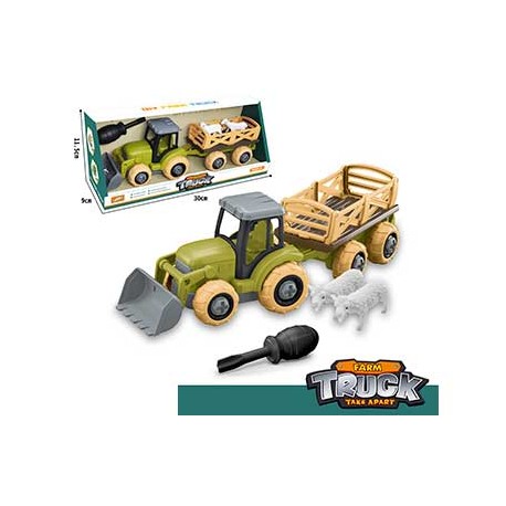 MONTA TU TRACTOR CON REMOLQUE