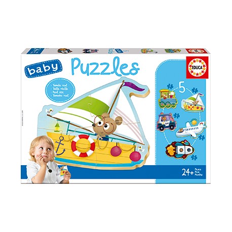 PUZZLE INFANTIL VEHÍCULOS 2