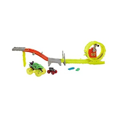 Hot Wheels Monster Trucks Race & Chase Challenge P