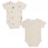 PACK 2 BODIES M/CORTA T0/1M WONDERLAND 515 02