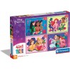 4IN1 PUZZLE DISNEY PRINCESS