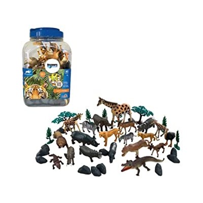 SET DE 40 PIEZAS ANIMALES SALVAJES