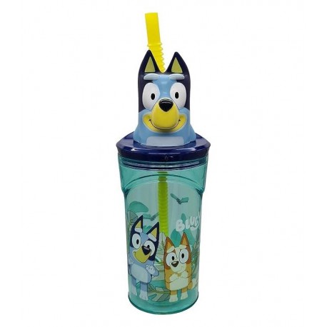 STOR VASO FIGURITA 3D 360 ML BLUEY