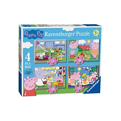 PUZZLE PEPPA PIG 4 IN A BOX