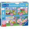 PUZZLE PEPPA PIG 4 IN A BOX