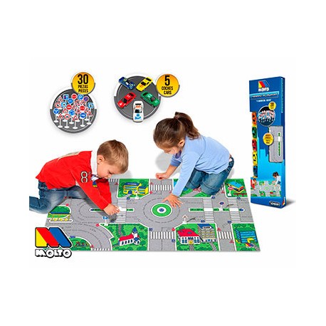 Tapiz foam coches + señales