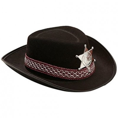 SOMBRERO DE VAQUERO NIÑO NEGRO