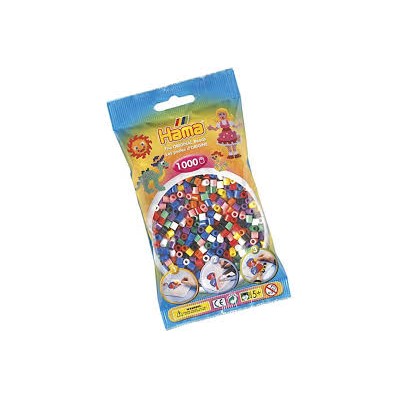 hama midi 1000 piezas (10 colores) mix 00