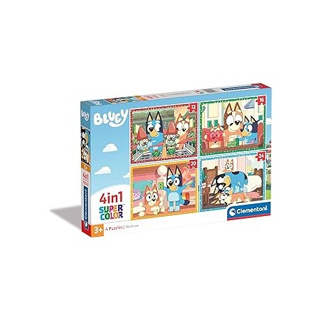 PUZZLE 4IN1 BLUEY