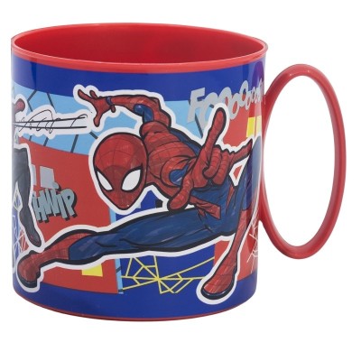 STOR TAZA MICRO 390 ML SPIDERMAN MOB RULES