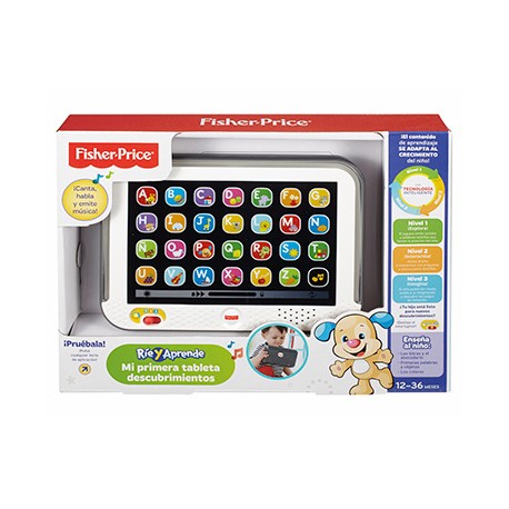 Fisher-Price Ríe y aprende Mi primera tableta desc