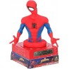 LAMPARA 3D CON DESPERTADOR Y FECHA SPIDERMAN (4x1)