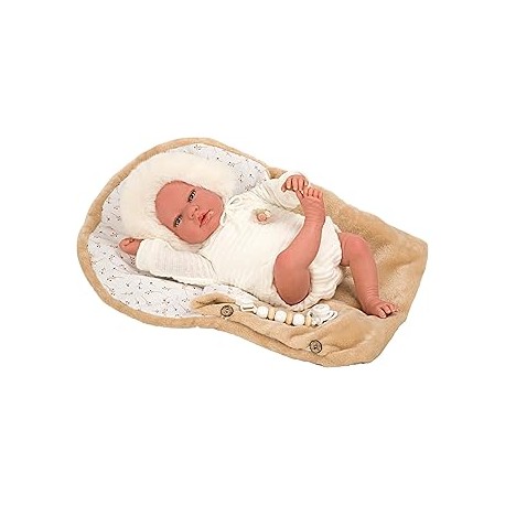 Reborn Arias 40 Cm Alejandra Beige C/Nana