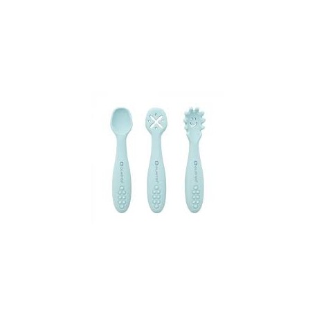 SET CUBIERTOS D APRENDIZAJE BLUE