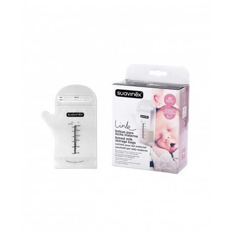 BOLSAS ALMACENAJE LECHE MATERNA 25 UDS