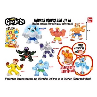 Figura Heroes Goo Jit Zu (Nuevos Personajes)