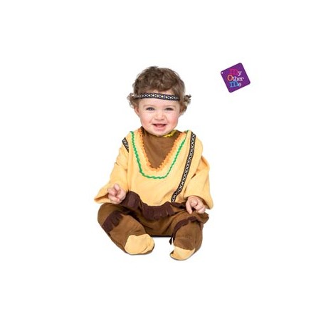 BEBÉ INDIO 12-24 M MONO Y CINTA CABEZA