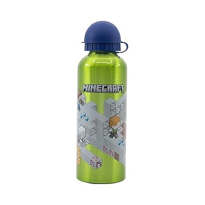 STOR BOTELLA ALUMINIO ALTA 530 ML MINECRAFT