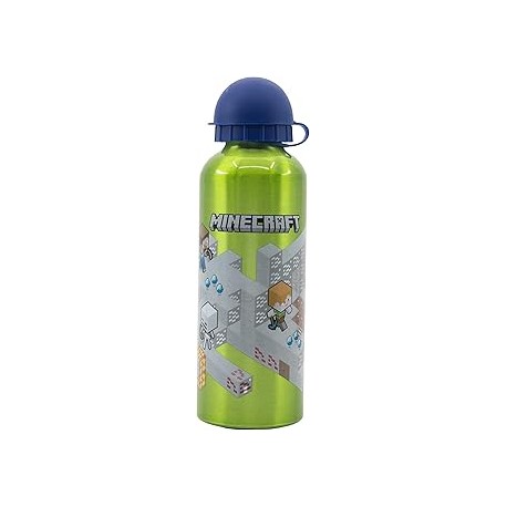 STOR BOTELLA ALUMINIO ALTA 530 ML MINECRAFT